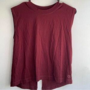 CALIA by Carrie Underwood Maroon Muscle Tee